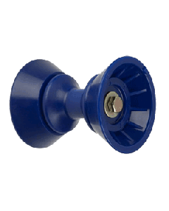 C.E. Smith 3" Bow Bell Roller Assembly - Blue TPR