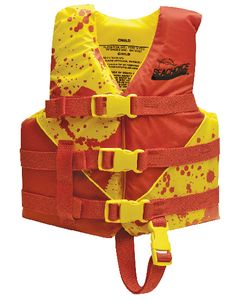 Seachoice Yellow/Red Deluxe Child Vest 2 SCP 86130