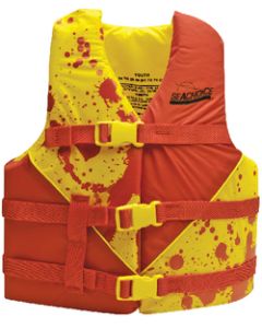 Seachoice Red/Yel Dlx Youth Vest 24 -29 SCP 86170