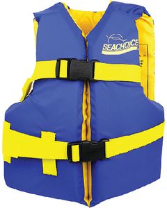 Seachoice Blue/Yellow Youth Vest 25-29 SCP 86180