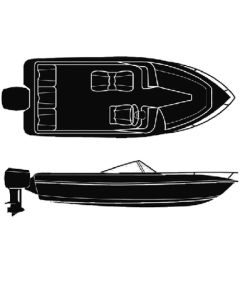 Seachoice 18'6  V-Hull With O/B Cover SCP 97421