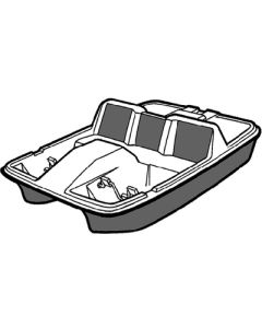 CARVER COVERS 5 SEATER PADDLE BOAT COVER 74305F10