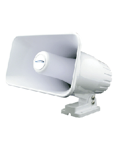 Speco 4" x 6" Weatherproof PA Speaker Horn - White
