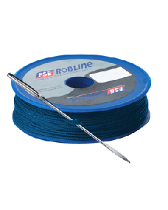 FSE Robline Waxed Tackle Yarn Whipping Twine Kit w/Needle - Blue - 0.8mm x 80M TY-KITBLU
