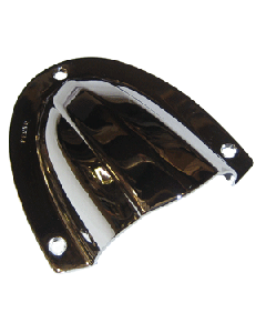 Perko Clam Shell Ventilator - Chrome Plated Brass - 4" x 3-3/4" 0339DP0CHR