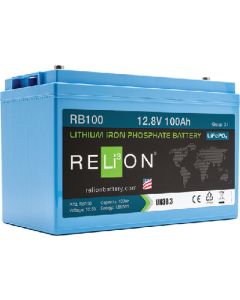 RELION LITHIUM BATTERY 12V 100AH G31 RB100-HP