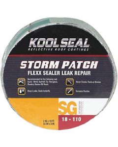 Kool Seal Storm Patch Flexx Sealer Leak Repair White 2" x 10' GCL-KS001811099
