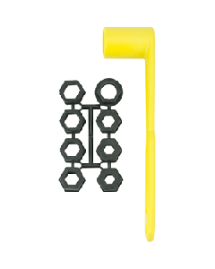 Attwood Prop Wrench Set Fits 17/32" To 1 1/4" Prop Nuts