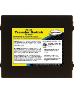 GO POWER TRANSFER SWITCH 30 AMP 64403