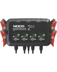 Noco Multi-Bank Battery Charger & Maintainer, 8 Amps/4 Banks
