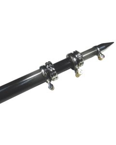 Taco 16' Carbon Fiber Outrigger Poles Black