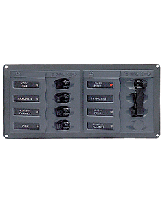BEP AC CIRCUIT BREAKER PANEL WITHOUT METERS 4 WAY PANEL 2 900-AC1-110V