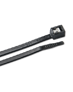 Ancor 11" Uv Black Self Cutting Cable Zip Ties 500 Pk