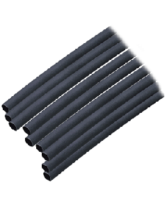 Ancor Heat Shrink Tubing 3/16" X 6" Black 10 Pack 20-12 Awg