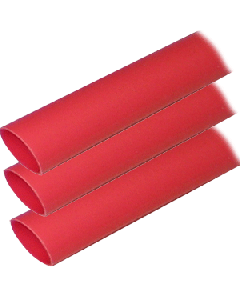 Ancor Heat Shrink Tubing 1" X 12" Red 3 Pack 2-4/0 Awg