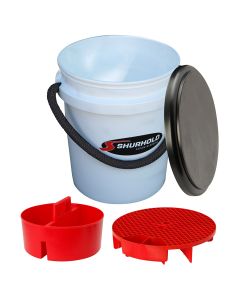 Shurhold 5 Gallon White Bucket Kit