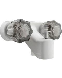 DURA FAUCET DVRT FAUCT SMKD ACRY KNOBS BLK 