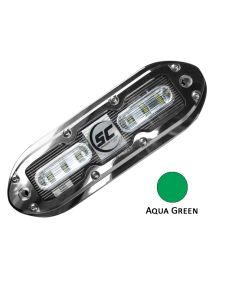 Shadow-Caster Aqua Green 6 Led Underwater Light W/20 Ft
