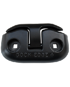 Dock Edge Flip-Up Dock Cleat - 6" - Black 2606B-F
