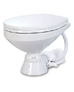 Jabsco Electric Marine Toilet - Regular Bowl w/Soft Close Lid - 12V 37010-4192
