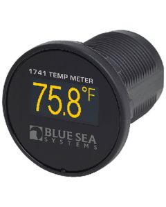 Blue Sea Systems METER MINI OLED TEMP BLU-1741