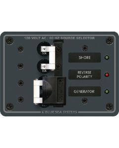 Blue Sea Systems 120V Ac Panel Source Selector BLU 8061