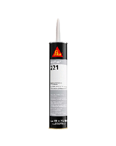 Sika Sikaflex&reg; 221 Multi-Purpose Polyurethane Sealant/Adhesive - 10.3oz(300ml) Cartridge - Black 90893