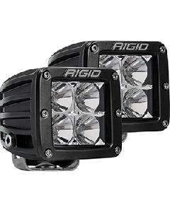 Rigid Industries D-Series PRO Hybrid-Flood LED - Pair - Black 202113