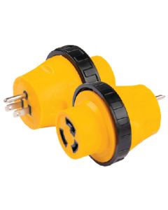 PARKPOWER BY MARINCO 15A MALE-30A TL FEMALE ADAPTER 1530RVTLA