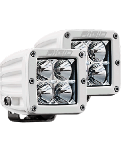 Rigid Industries D-Series PRO Hybrid-Flood LED - Pair - White 602113