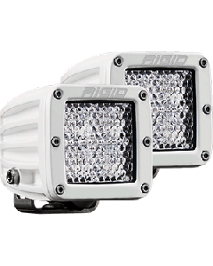 Rigid Industries D-Series PRO Hybrid-Diffused LED - Pair - White 602513