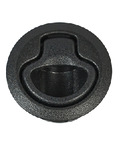 Southco Flush Pull Latch - Pull To Open - Non-Locking Black Plastic M1-63