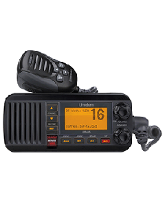 Uniden UM435 Fixed Mount VHF Radio - Black UM435BK