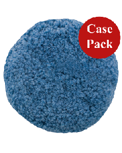 Presta Rotary Blended Wool Buffing Pad - Blue Soft Polish - *Case of 12* 890144CASE