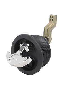 Perko Surface Mount Latch f/Smooth & Carpeted Surfaces w/Offset Cam Bar 1092DP1BLK