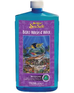 Starbrite Sea Safe Wash & Wax Qt STA 89737