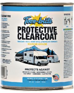 Toon-Brite Alum Protect Clearcoat Qt Tnb P100Qt
