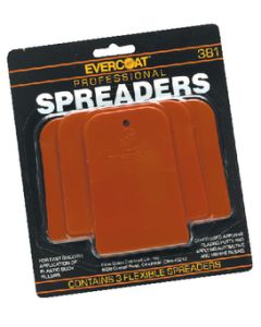 Evercoat Plastic Spreader Kit (3/Cd) FIB 100381