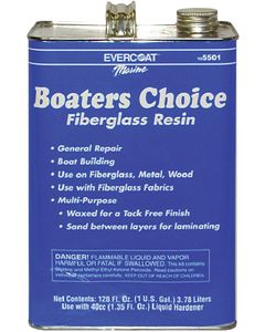 Evercoat Boaters Choice Resin Gl W/Hdnr FIB 105501