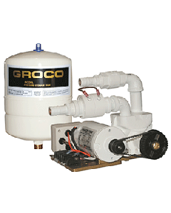 GROCO PARAGON JUNIOR 12V WATER PRESSURE SYSTEM W/1 GAL TANK