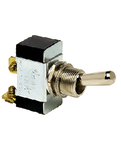 Cole Hersee Cole Hersee Heavy-Duty Toggle Switch Spst Off-(On) 2 Screw 55020-Bp 75461