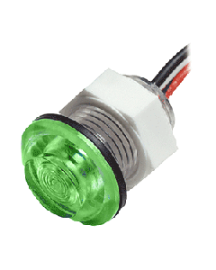 Innovative Lighting LED Bulkhead Livewell Light Flush Mount - Green 011-3500-7