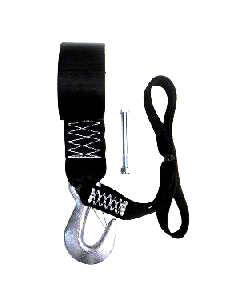 Rod Saver PWC Winch Strap Replacement w/Soft Hook - 12' PWC12SH