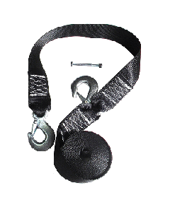 Rod Saver Winch Strap Replacement w/Safety Strap - 16' WS16S