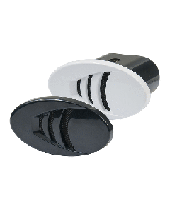 MARINCO 12V DROP IN H HORN WITH BLACK AND WHITE GRILLS