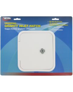 Valterra Gravity Inlet Hatch White Carded VLT A012002VP