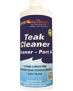 Sudbury Teak Cleaner Part A Quart SUD 861Q