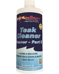 Sudbury Teak Cleaner Part B Quart SUD 862Q