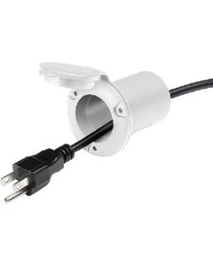 GUEST UNIVERAL AC PLUG HOLDER+ WHITE 150PHW