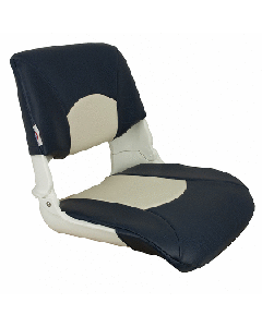 SPRINGFIELD SKIPPER STANDARD SEAT FOLD DOWN WHITE/BLUE